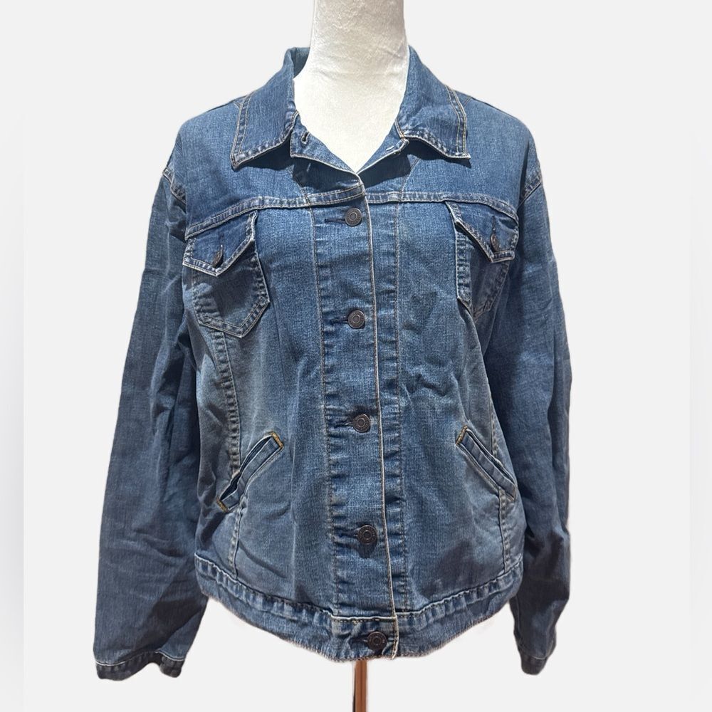 Signature by Levi Strauss Blue Denim Jean Jacket